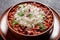 Rajma red bean masala in a bowl