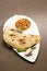 Rajma or Red kidney Beans with Naan, Indian Dish