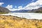 Rakaia River scenery in south New Zealand