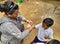 Rakshabandhan, celebrated in a rural Primary School in India