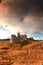 Rakvere mystical medieval castle in autumn