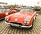 Rally of classical cars, Moscow, Chevrolet corvette