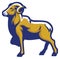 Ram goat mascot