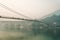 Ram Jhula is an iron suspension bridge situated in Rishikesh