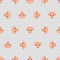 Ram pattern seamless. Lamb background. Vector texture