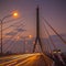 The Rama VIII bridge over the Chao Praya river