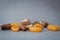 Ramadan background. Islamic culture and Ramadan. Dried apricots, dried figs and dates photo