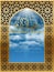 Ramadan Background with Window in Mosque