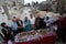 Ramadan breakfast over the rubble of houses demolished by Israeli warplanes during the last round