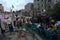 Ramadan breakfast over the rubble of houses demolished by Israeli warplanes during the last round