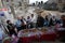 Ramadan breakfast over the rubble of houses demolished by Israeli warplanes during the last round