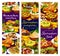 Ramadan food Iftar Islam cuisine menu meal banners