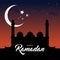 Ramadan greeting card