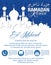 Ramadan Karrem poster with ornaments