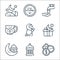 ramadan line icons. linear set. quality vector line set such as zakat, lantern, muslim, gift, prayer, tea cup, wudhu, halal