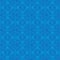 Ramadan moon diamond shape connect blue seamless pattern