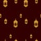 Ramadan seamless pattern, vector background
