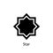 ramadan star icon. Element of Ramadan illustration icon. Muslim, Islam signs and symbols can be used for web, logo, mobile app, UI