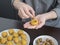 Ramadan sweets. Preparation of Egyptian cookies