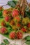 Rambutan fresh fruit