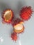 rambutan fruit is a unique and sweet fruit,