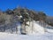 Rambynas hill in winter, Lithuania