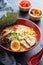 Ramen bowl with noodles and pork