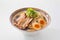 Ramen noodle with pork and eggs