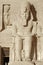 Ramesses at Abu Simbel temples in Egypt