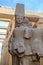Ramesses II statue in the Precinct of Amun-Re (Karnak, Luxor. Egypt)