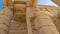 The Ramesseum is the memorial temple or mortuary temple of Pharaoh Ramesses II. It is located in the Theban necropolis in Upper