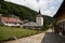 Ramet Monastery Church Inner Yard