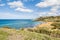 Ramla Bay, on the northern side of Gozo, Malta