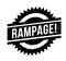 Rampage rubber stamp