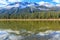 Rampart Ponds in Icefields Parkway, Alberta, Canada