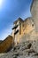 The ramparts of castelnaud castle in the Perigord in France