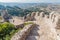 Ramparts of the Castelo dos Mouros castle in Sintra, Portug