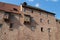 ramparts and houses - riquewihr - france