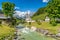 Ramsau mountain village, Berchtesgadener Land, Bavaria, Germany