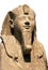 Ramses II isolated on white