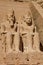 Ramses statues in Abu Simbel