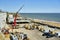 Ramsgate, England - April 17, 2021: Construction of the Royal Sands development continues in Ramsgate.