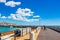 Ramsgate pier and waterfront panorama Kent England