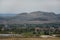 Rana hill in Czech central mountains at beginning autumn on September 22th 2018 at evening