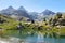 Ranas Lake in Tena Valley in The Pyrenees, Huesca, Spain.