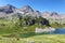 Ranas Lake in Tena Valley in The Pyrenees, Huesca, Spain.