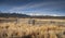 Ranch Range Fence Sun Valley Idaho Sawtooth Mountain Range