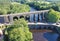 Randalstown Railway Viaduct Bridge over river Maine Antrim Northern Ireland