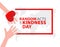 Random acts of kindness day emblem isolated vector illustration. World altruistic holiday event label.