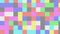 Random color pixels motion graphic